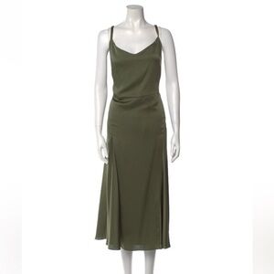 Vince Green Slip Dress Size XL 14